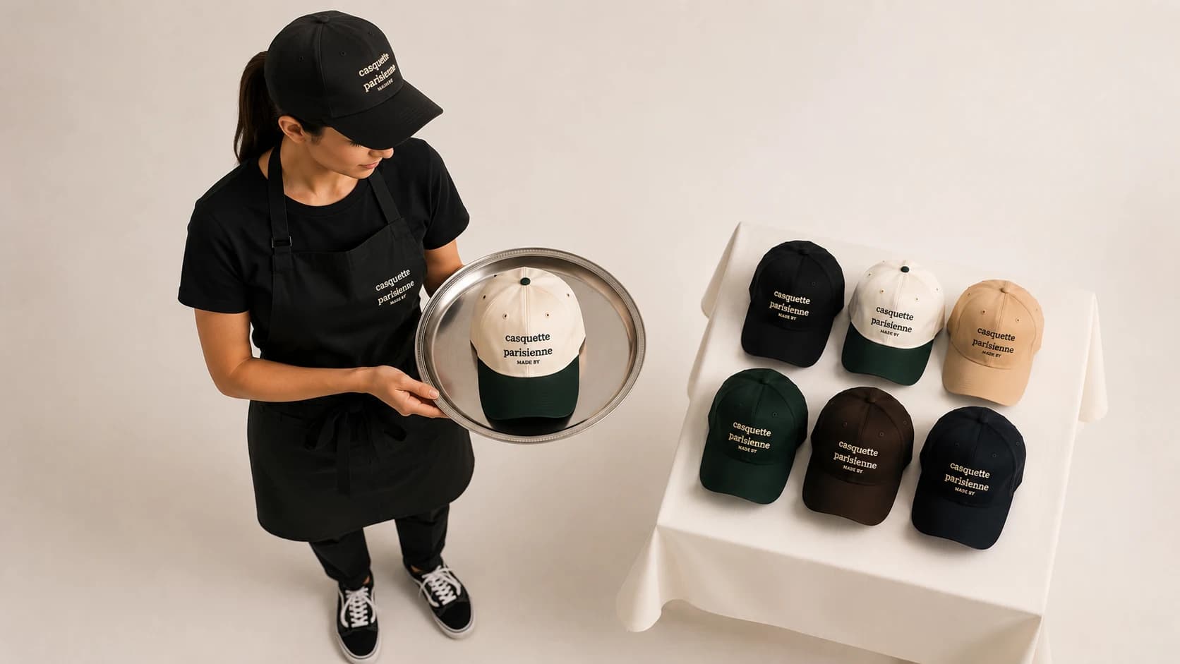 Casquette food-truck brodée : choisir le modèle et placer le logo, blog Casquette Parisienne