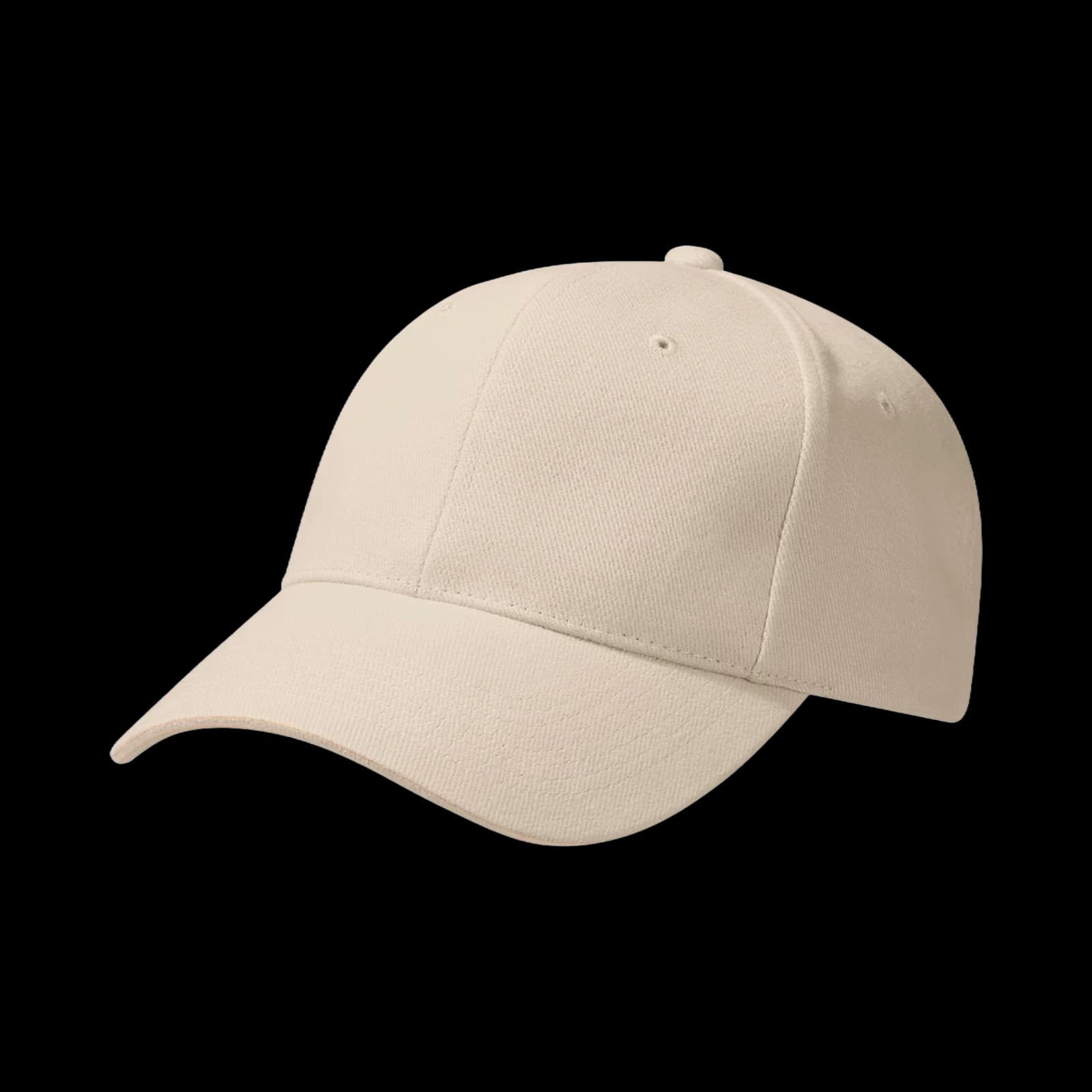 Casquette Baseball 6-panel brodée personnalisée Axel, Coton sergé