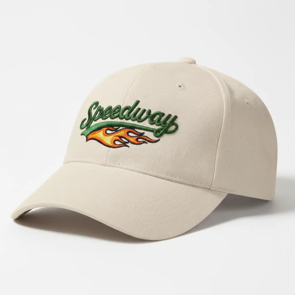 Casquette brodée équipe sport vintage Speedway