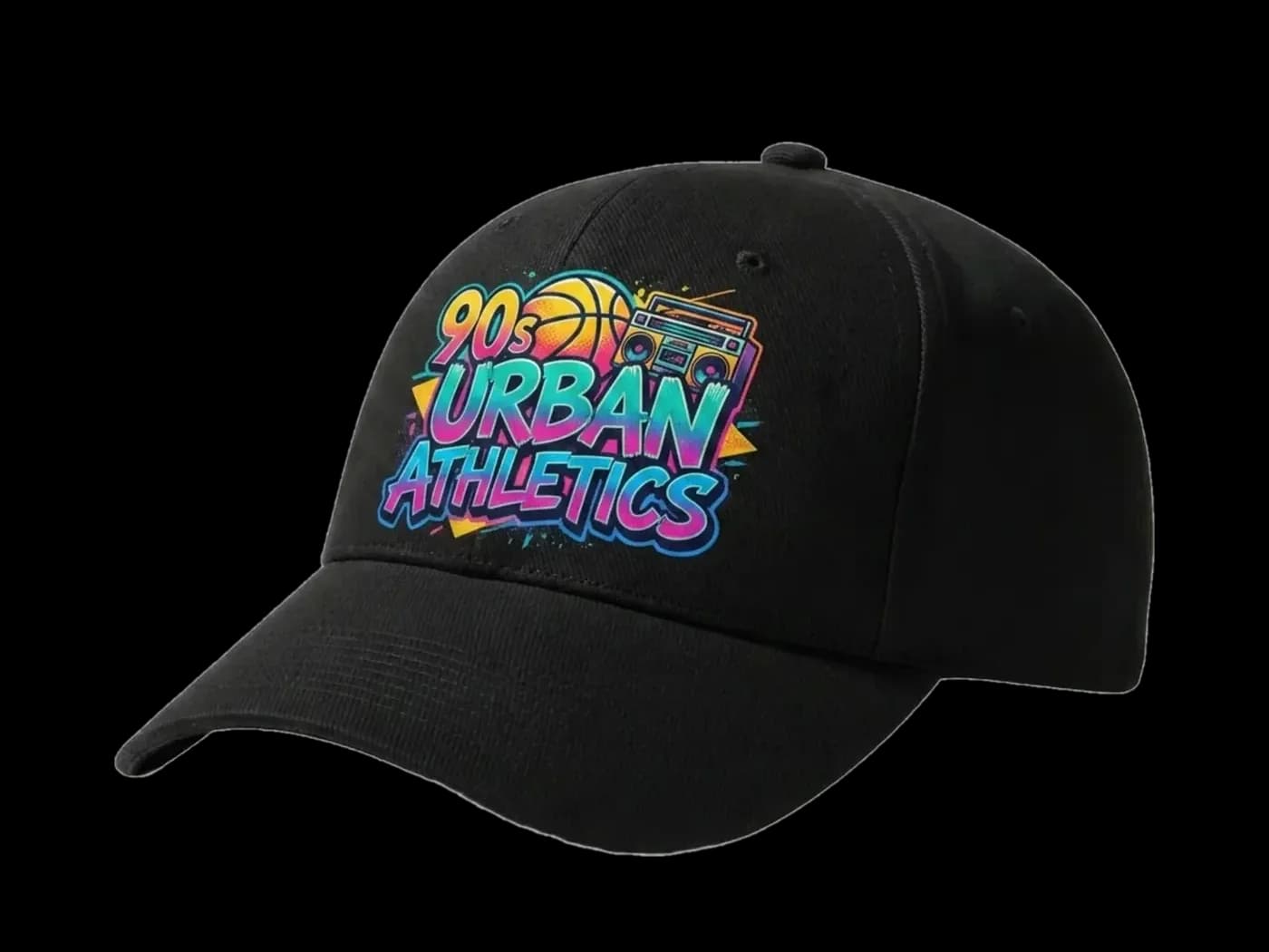 Casquette imprimée DTF 90s Urban Athletics multicolore