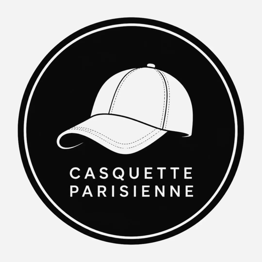 Logo Casquette Parisienne à plat, fichier avant broderie